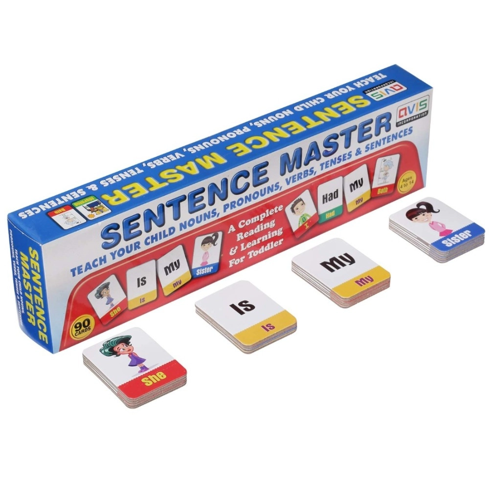 Sentence Master educational cards for kids