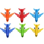 Plastic Pull Back Airplane Toy
