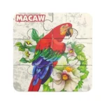 3_Pcs Set Bird Puzzle | Cardboard | Educational Toys | 3+ Years - Image 2