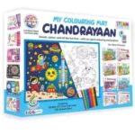 Chandrayaan Printed Colouring Mat | Canvas | Educational Toys | 3+ Years - Image 2