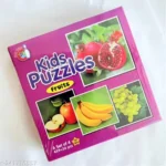 4_Pcs Set  Fruits Puzzle | Cardboard | Educational Toys | 4+ Years - Image 2