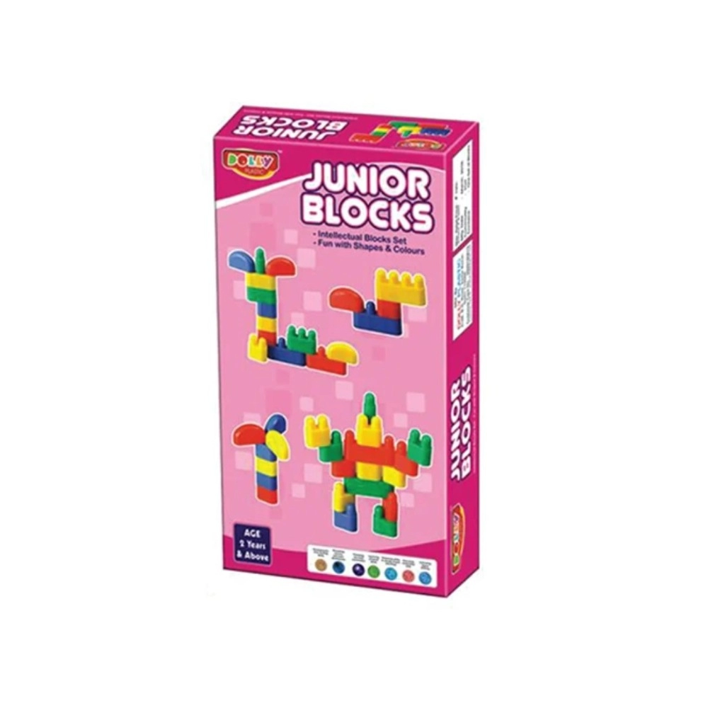 Plastic Junior Building Blocks for Kids