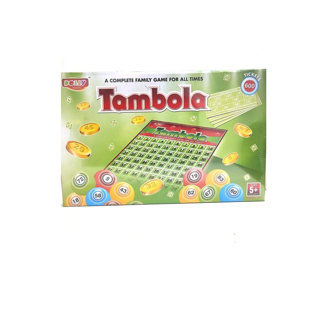Plastic Tambola Board Game for Family