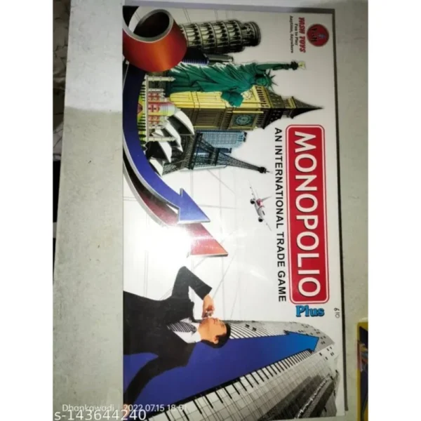 Cardboard Monopolio Board Game for Kids