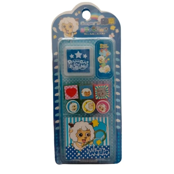 Cartoon Emoji Stamps for Kids