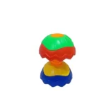 Assorted color plastic creative ball toy for building