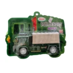 Plastic Sitting Military Truck Toy