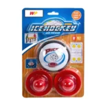 Plastic air hockey game set