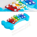 Colorful plastic xylophone for kids