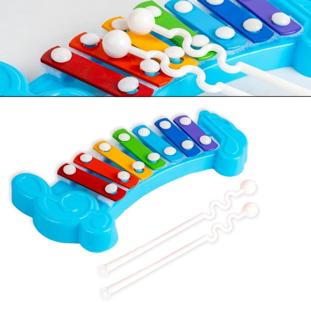 Colorful plastic xylophone for kids