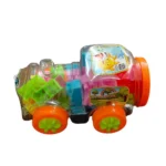 Plastic Engine Building Blocks with Moving Wheels