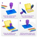 Stamp Art-Aqua | Plastic | Educational Toys | 4+ Years - Image 2