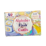 Cardboard alphabet flash cards educational toy