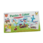 Cardboard Transport Jigsaw Puzzle for Kids