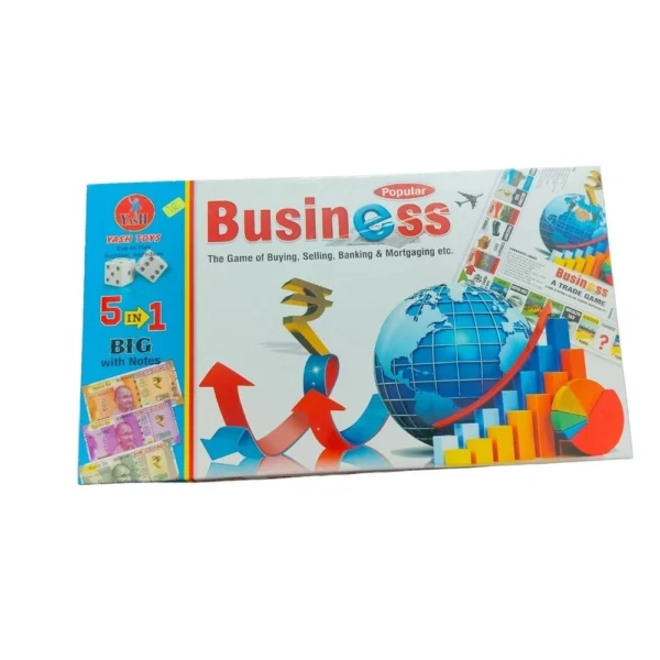 Cardboard Business Board Game for Family