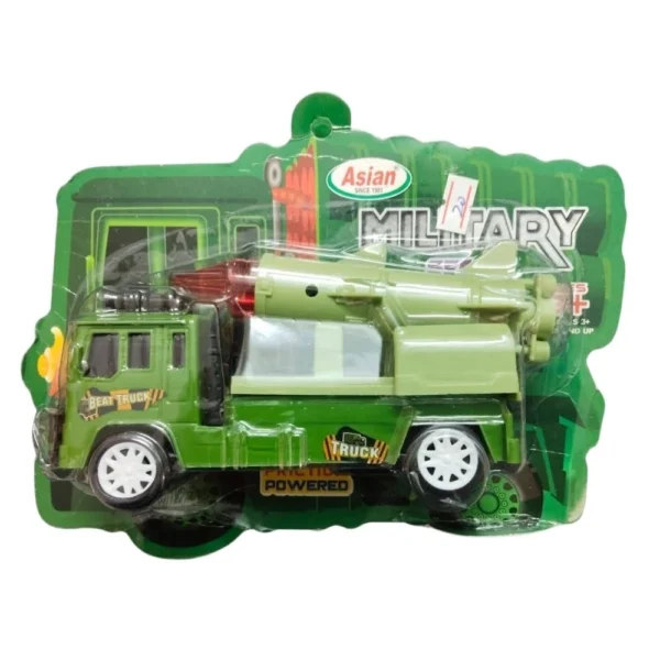 Plastic Agni Missile Launcher Military Truck Toy