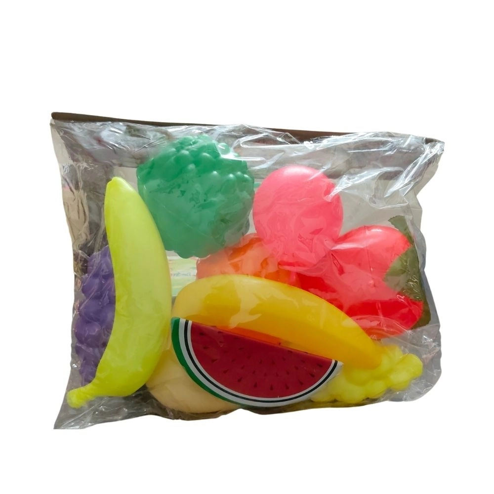 11 Pcs Plastic Cutting Fruit Play Set