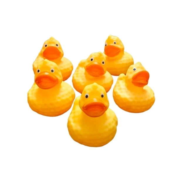 Assorted Duck and Ducklin Family Rubber Chu Chu Bath Toys