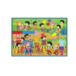 Carnival Printed Colouring Mat | Canvas | Educational Toys | 3+ Years - Image 3