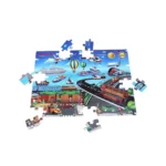 64_Pcs Set Transport Puzzle | Cardboard | Educational Toys | 4+ Years - Image 4