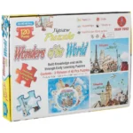 120_Pcs Jigsaw Puzzle Wonders of the world - Image 3