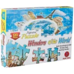120-piece Wonders of the World Jigsaw Puzzle for kids