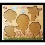 Wooden Puzzle - Flowers | Wood | Educational Toys | 3+ Years - Image 2
