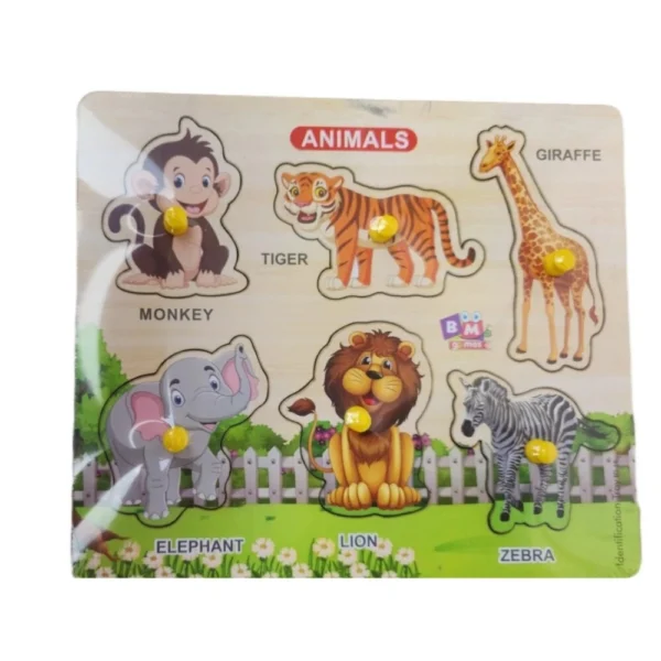 Wooden Animals Puzzle for toddlers