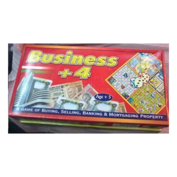 Cardboard Business Board Game for family fun