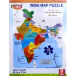 Cardboard India Map Puzzle for Kids