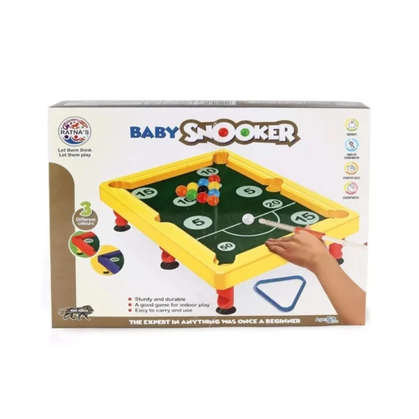 Plastic Baby Snooker game for kids