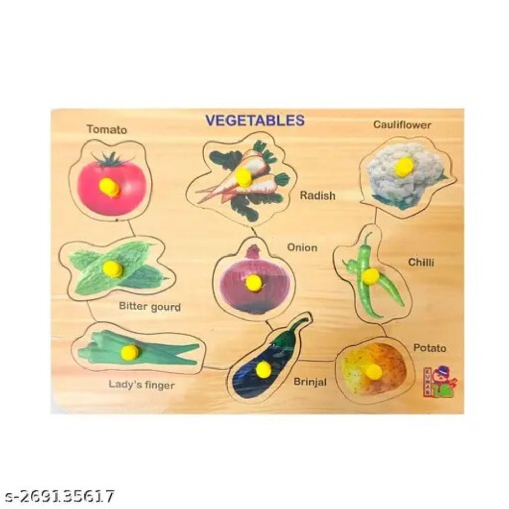 Wooden Vegetables educational toy