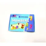 Plastic number flash cards educational toy for babies