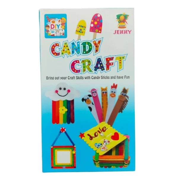 Cardboard Candy Craft Kit for Kids