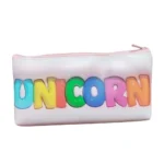 Unicorn Pencil Pouch |   Canvas  |   Stationery | 3+ Years - Image 2
