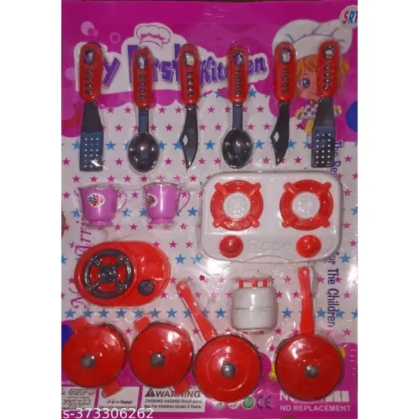 Plastic mix kitchen set for kids