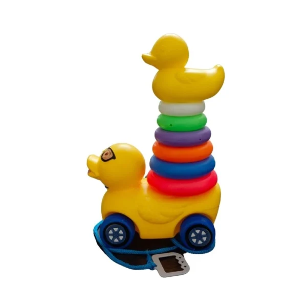 Plastic Dady Duck Stacking Rings Toy for Toddlers