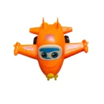 Colorful plastic cartoon plane toy for kids
