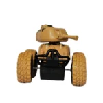 Pack of 3 plastic toy tanks for kids
