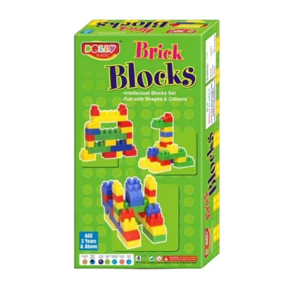 Plastic Educational Brick Blocks for Creative Play