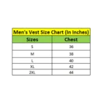 Mens Cotton Vest - Angle 2