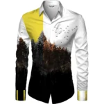 Multicolor Floral Cotton Blend Shirt Fabric for Men