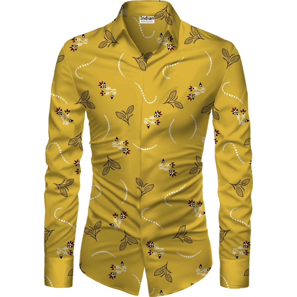 53902213437_4c746b36a9_o_d-1000x1000-1.webp Generic Men's Casual Floral Printed Cotton Blend Unstitched Shirt Fabric 1.6 Mtrs (Mustered) - Image 1