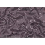 Generic Men's Casual Floral Printed Cotton Blend Unstitched Shirt Fabric 1.6 Mtrs (Violet) - Image 2