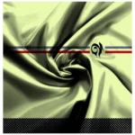 Generic Men's Casual Floral Printed Cotton Blend Unstitched Shirt Fabric 1.6 Mtrs (Green) - Image 2