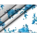 Men's Floral Shirt Fabric - Angle 2