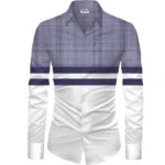 Premium Multicolor Floral Unstitched Men's Shirt Fabric