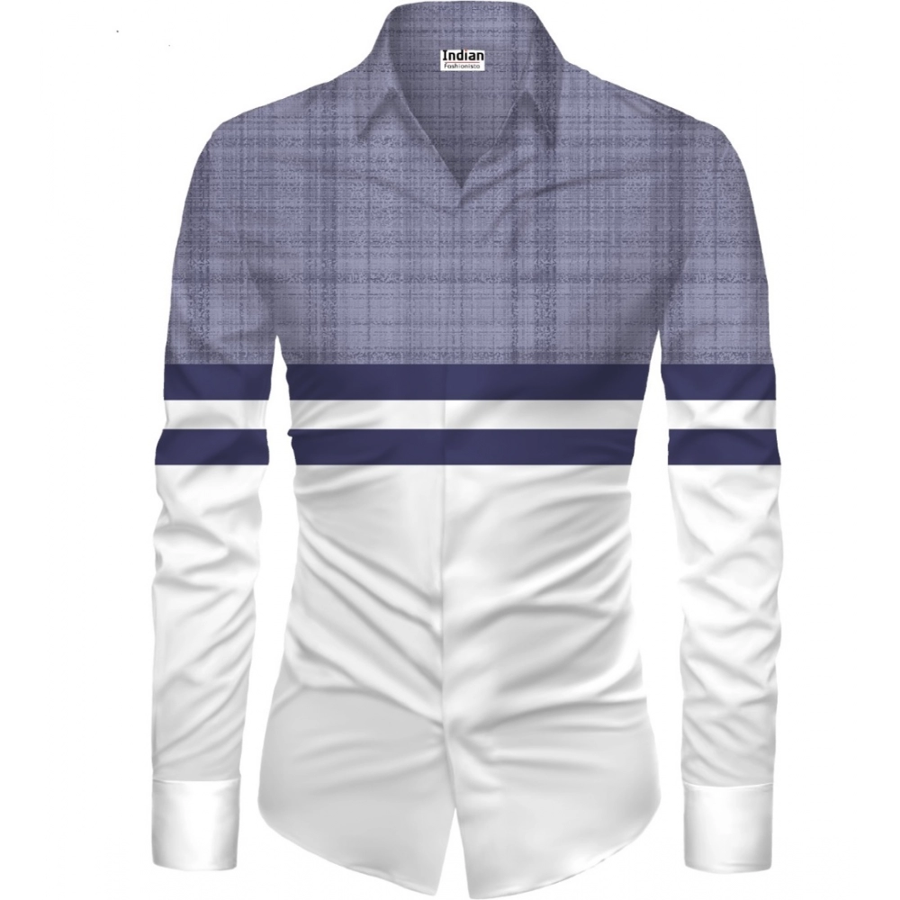 Premium Multicolor Floral Unstitched Men's Shirt Fabric