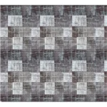 Generic Men's Casual Floral Printed Cotton Blend Unstitched Shirt Fabric 1.6 Mtrs (Grey) - Image 2