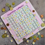 Generic Countries- Currency Wooden Puzzle Game Toys (MultiColor) - Image 2